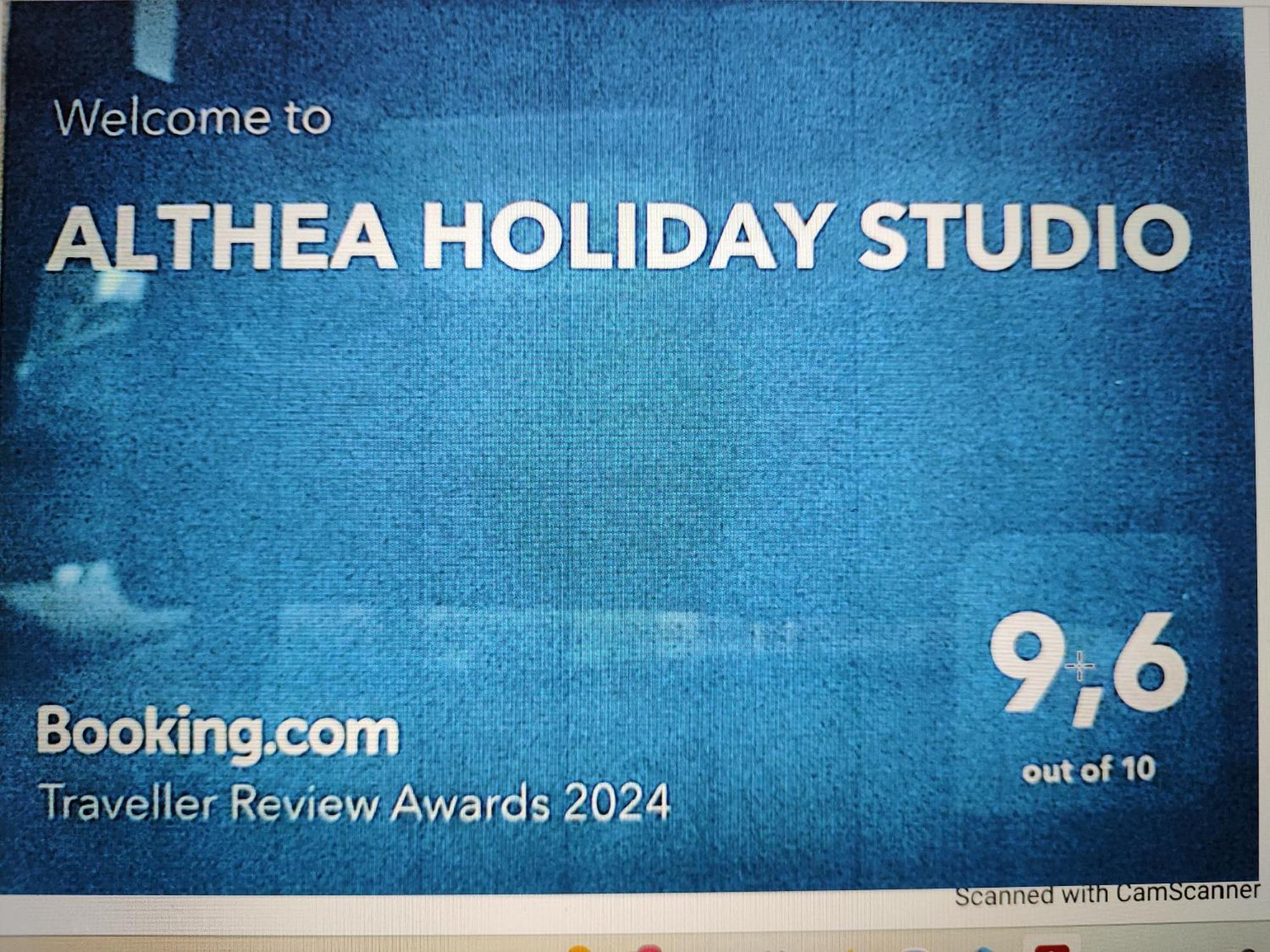 Althea Holiday Studio Agia Marina  Eksteriør bilde